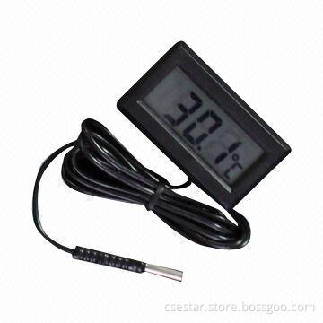 Multiple function digital thermometer module, can be used to measure temperature of refrigerator